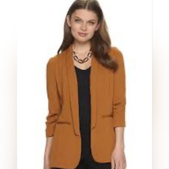 H&M-Blazer Brown Business-Look 10 - Picture 2 of 6